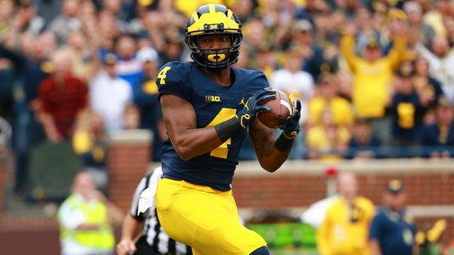 Nico Collins ‘not currently’ on Michigan football team, Jim Harbaugh says