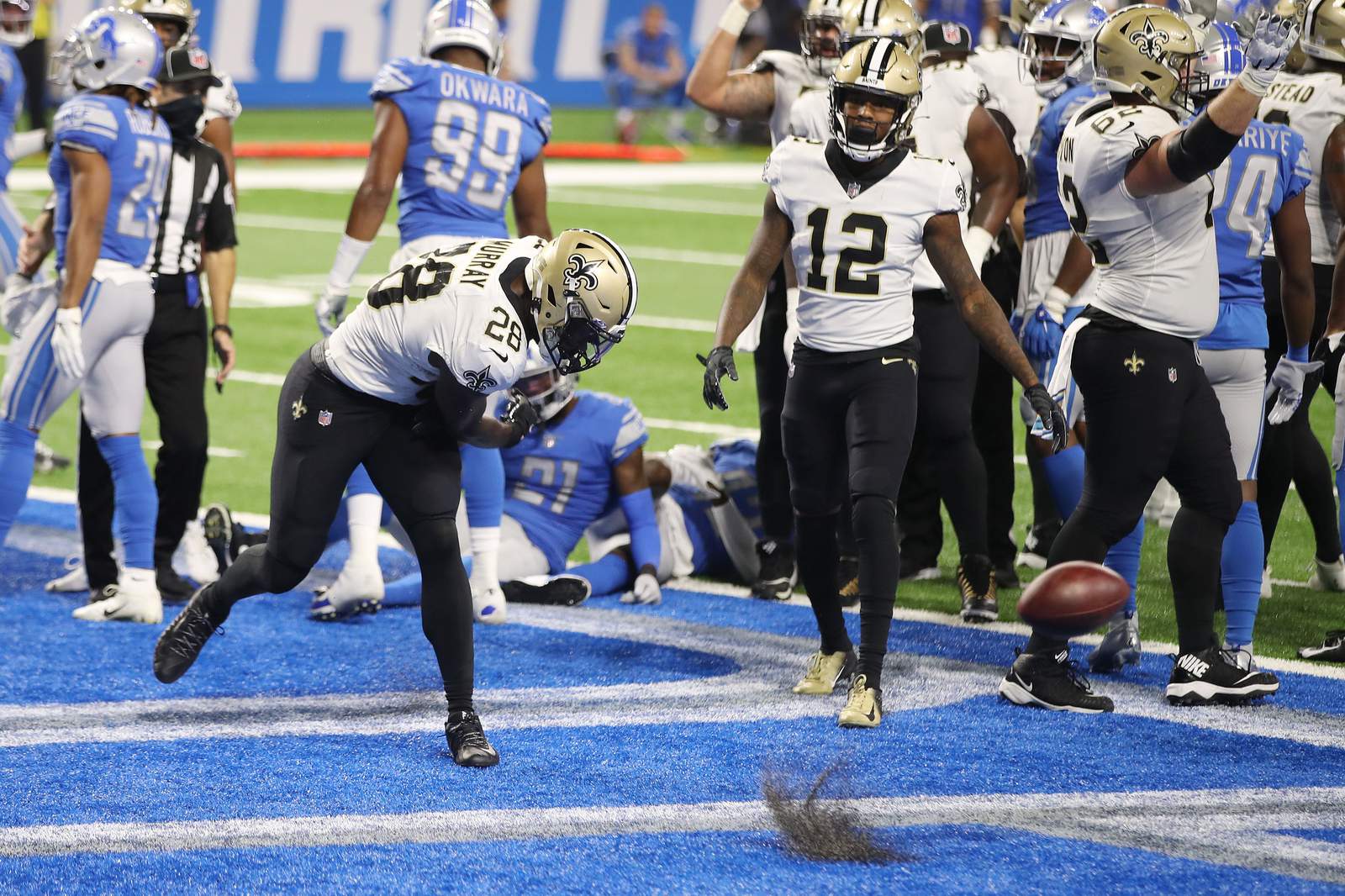 Detroit Lions lose to New Orleans Saints at Ford Field