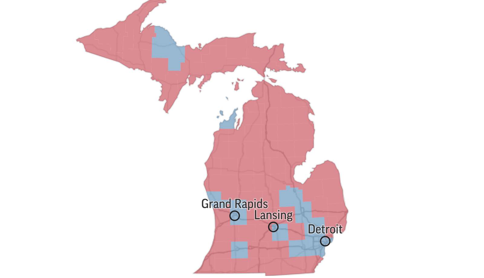 How Detroit suburbs voted in 2020 presidential election