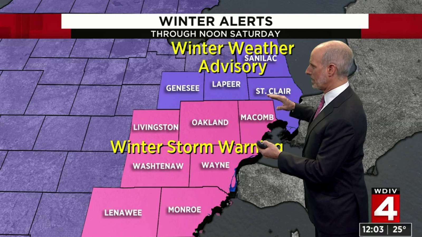 Metro Detroit weather: 4 to 8 inches of snow expected