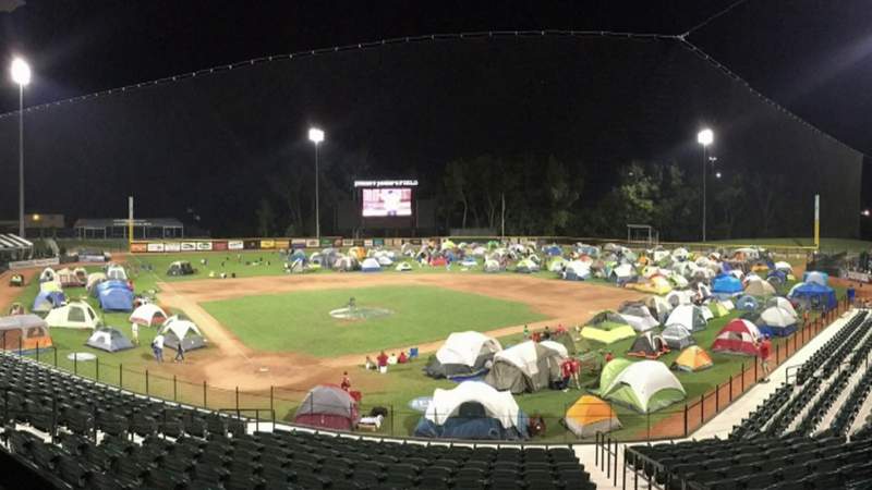 This family campout event will be an epic night on the Jimmy John’s baseball field