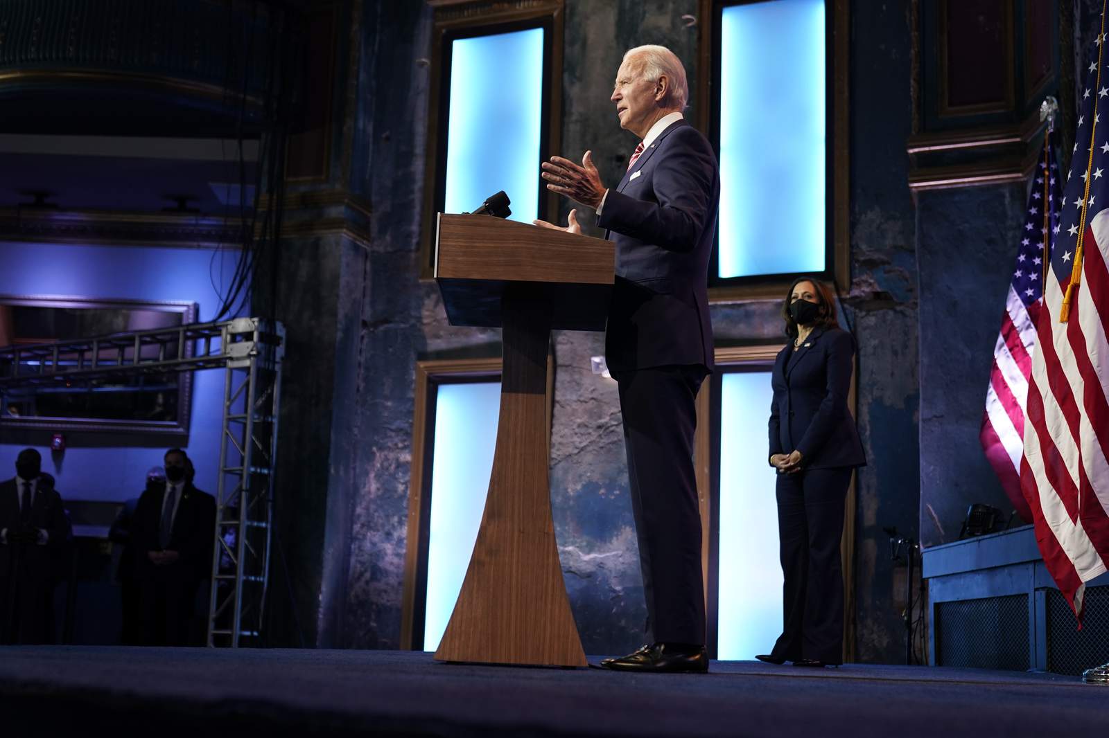 The Latest: Biden congratulates Pelosi on speaker nomination
