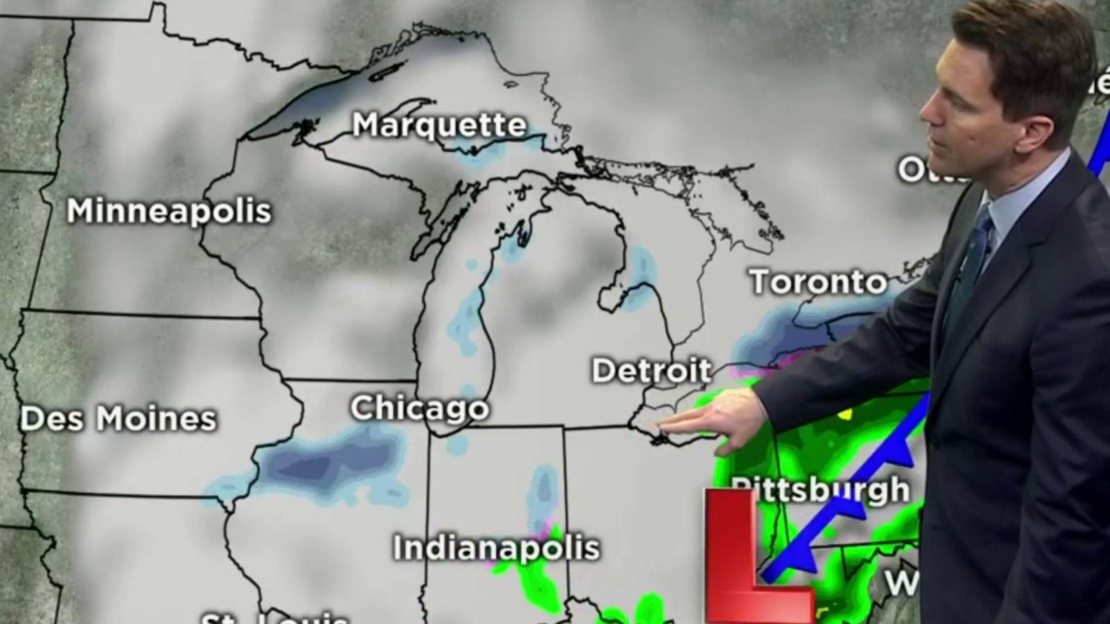 Metro Detroit weather forecast for Jan. 3, 2020 -- 11 p.m. update