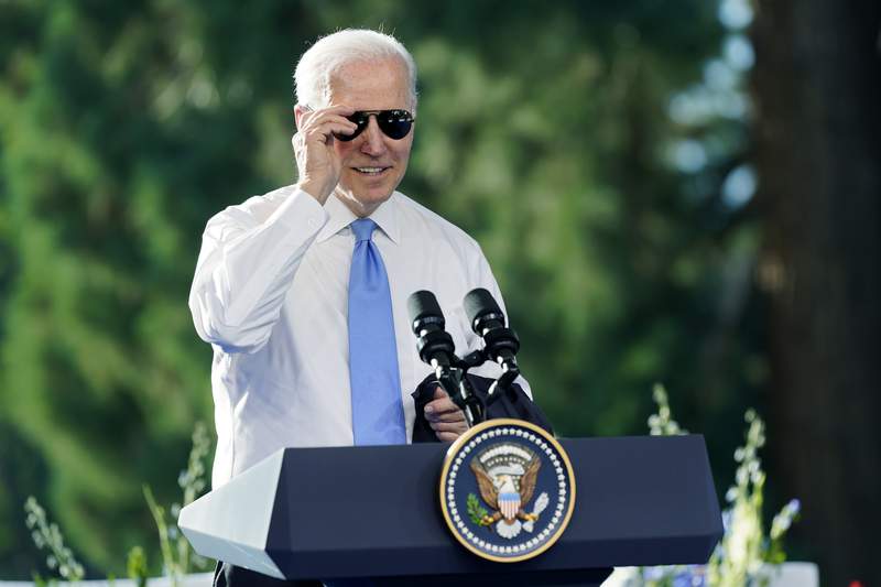 SUMMIT NOTEBOOK: Biden gives Putin custom aviator sunglasses