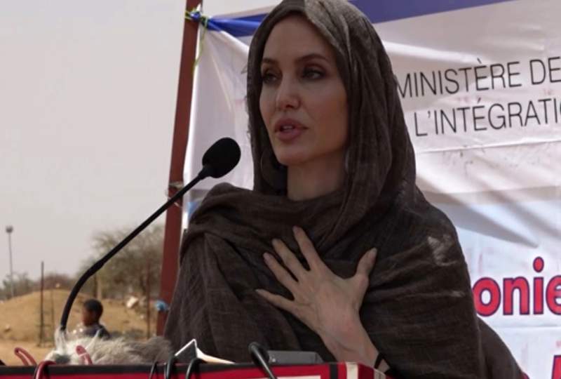 Angelina Jolie visits Burkina Faso as U.N. Special Envoy