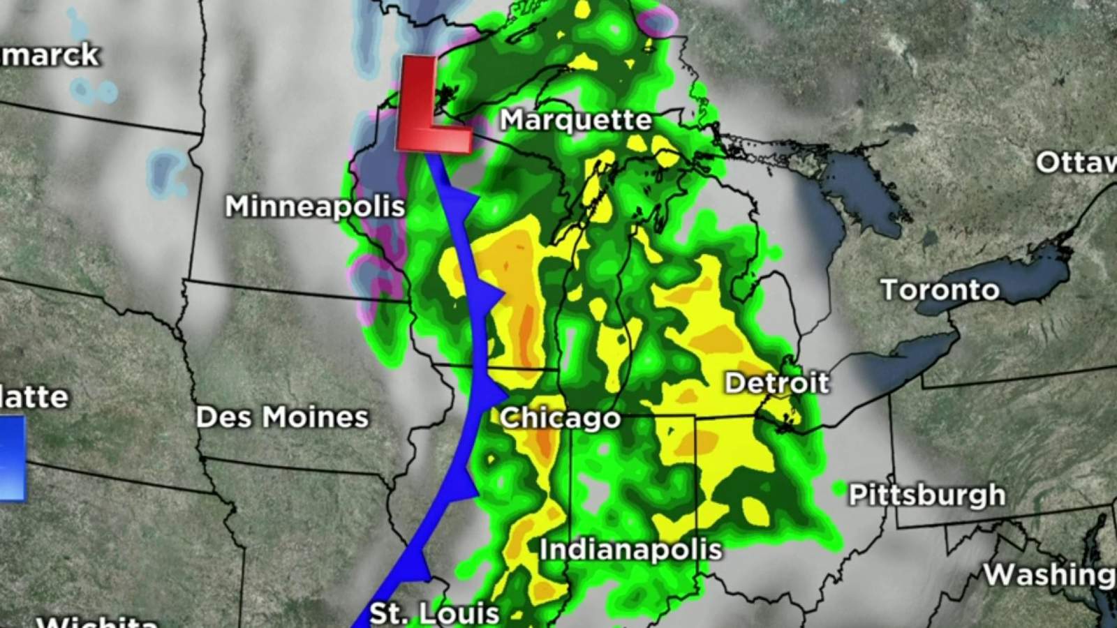 Metro Detroit weather: Colder with clearer skies Friday night