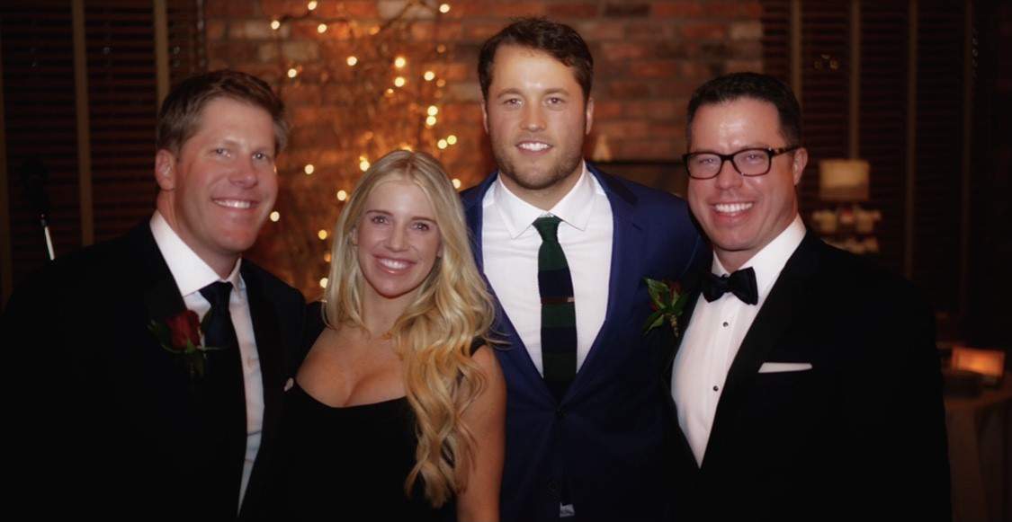 Having Matthew and Kelly Stafford as friends has made me a better person