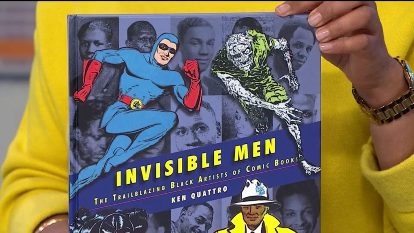 Unmasking the invisible men of the comic book world
