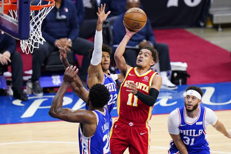 Hawks rally from 26 points down, stun 76ers in Game 5