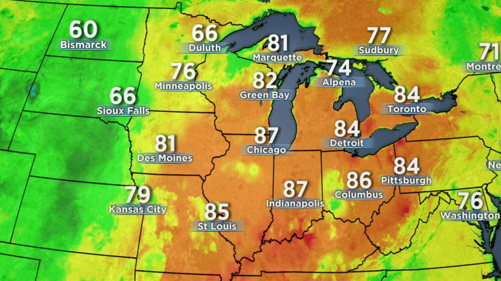 Metro Detroit weather: Heat, humidity, storms in Memorial Day forecast