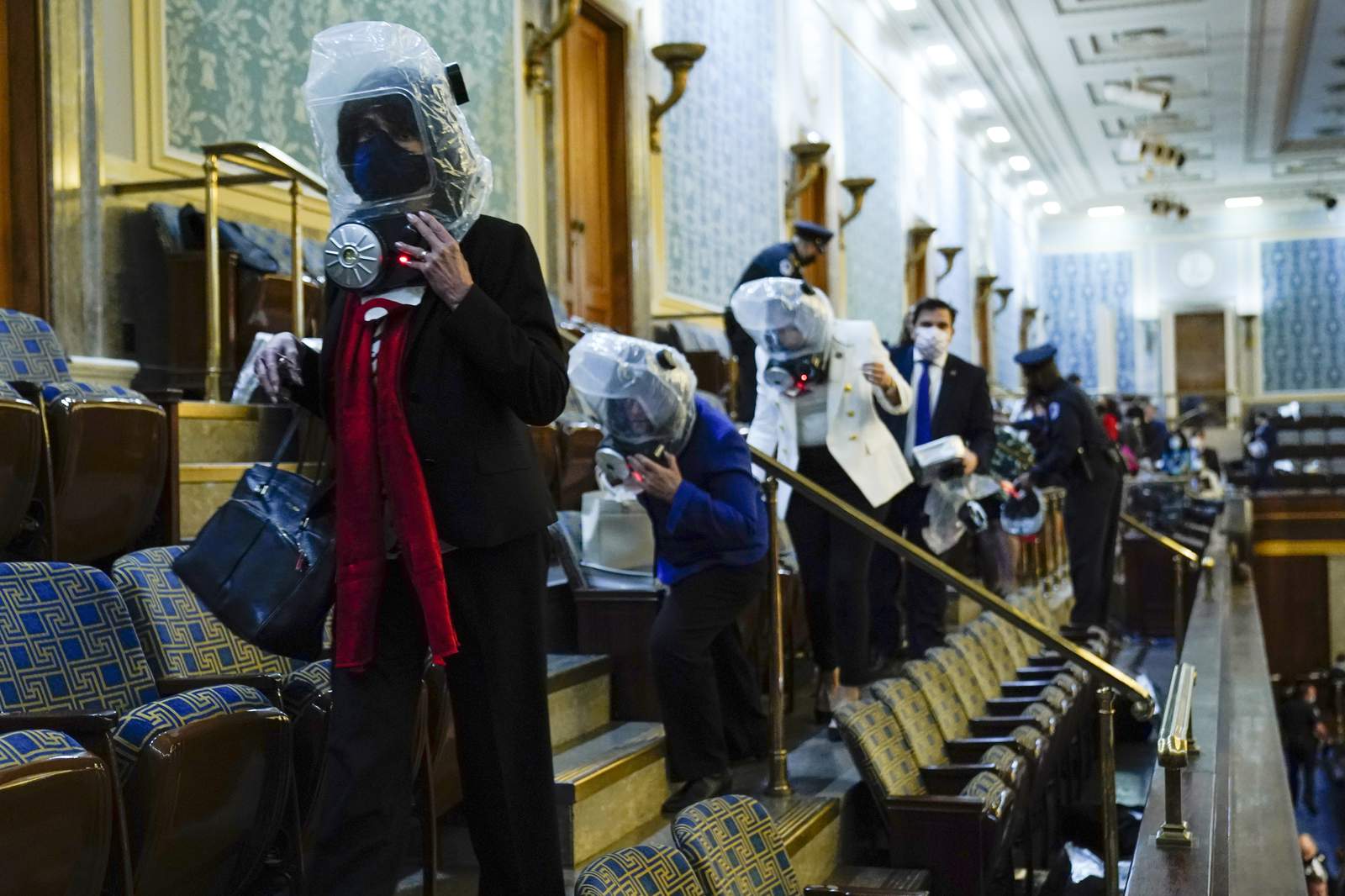 Media captures unprecedented storming of U.S. Capitol