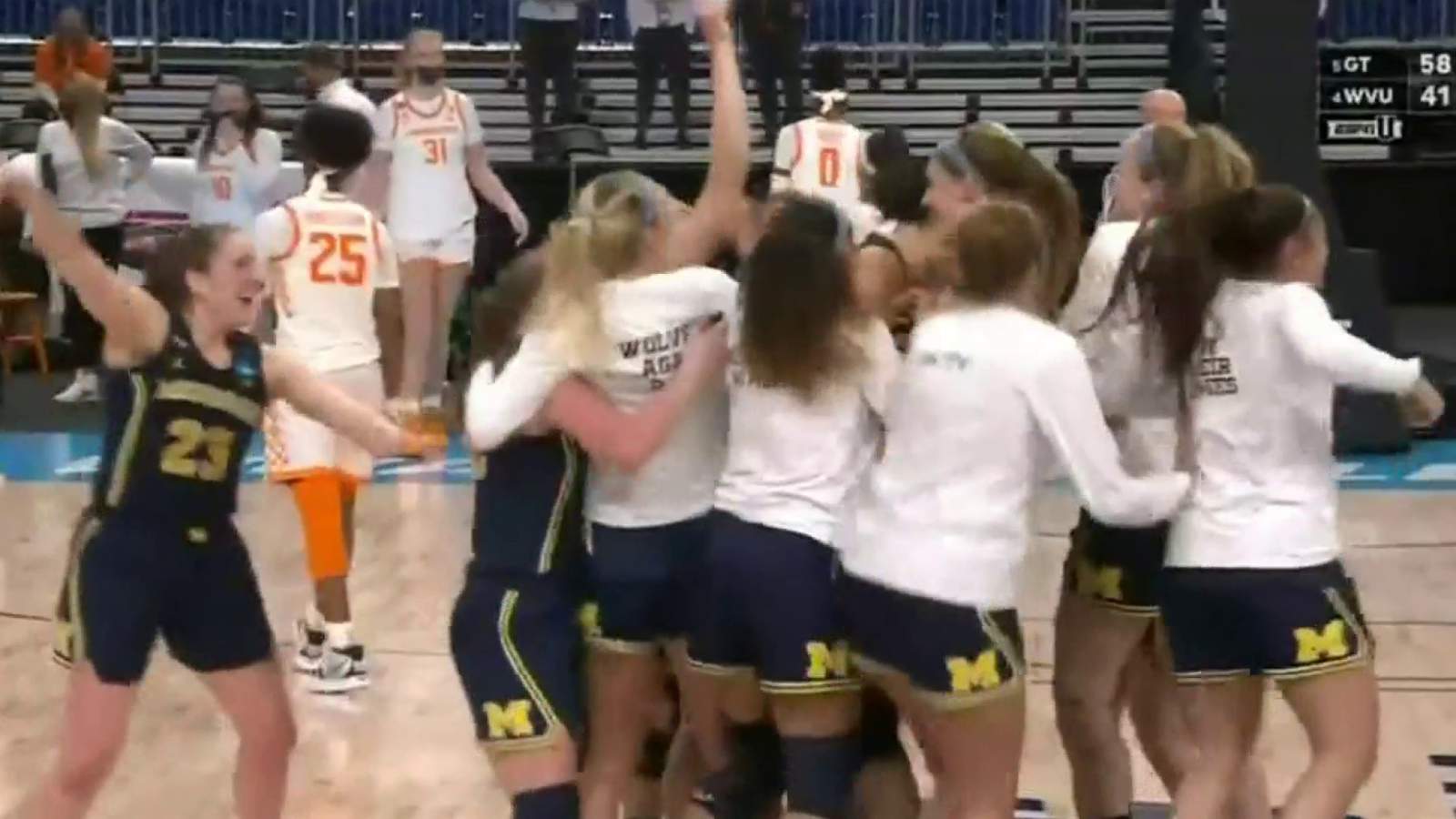 Wolverine Women’s Basketball punches first ever ticket to Sweet 16
