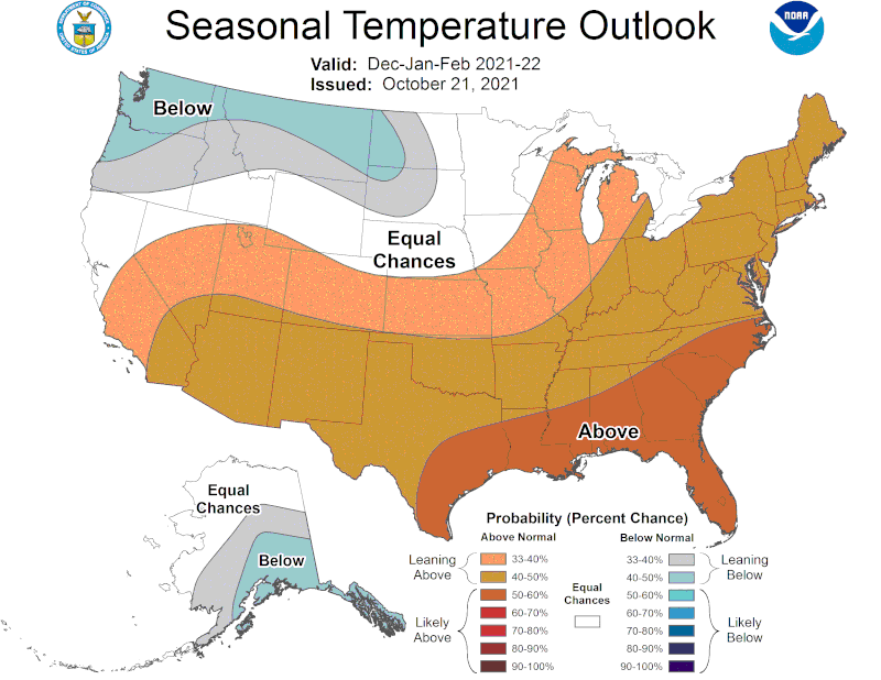 Michigan winter outlook: Above normal temperatures and precipitation predicted