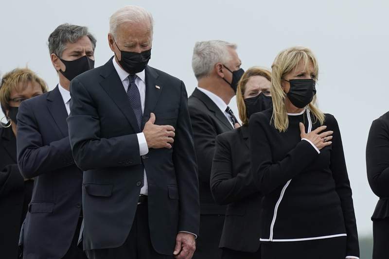 Now president, Biden to mark 9/11 rite amid new terror fear