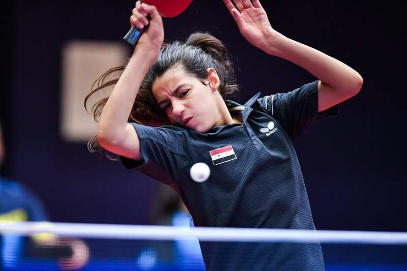 Syria's Hend Zaza, youngest Tokyo Olympian at 12 years old, out in first match