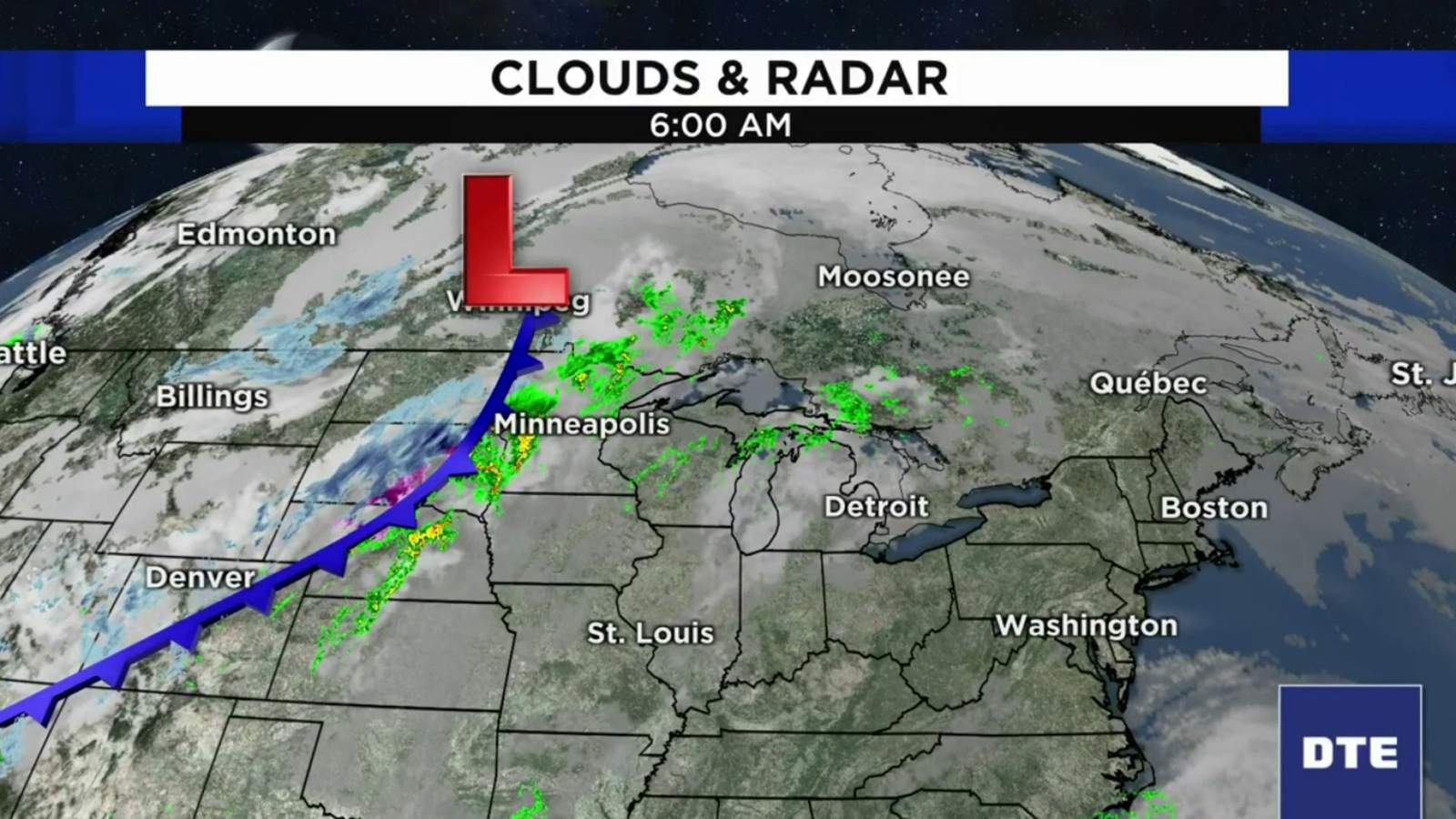 Metro Detroit weather: Highs in the 70s today!