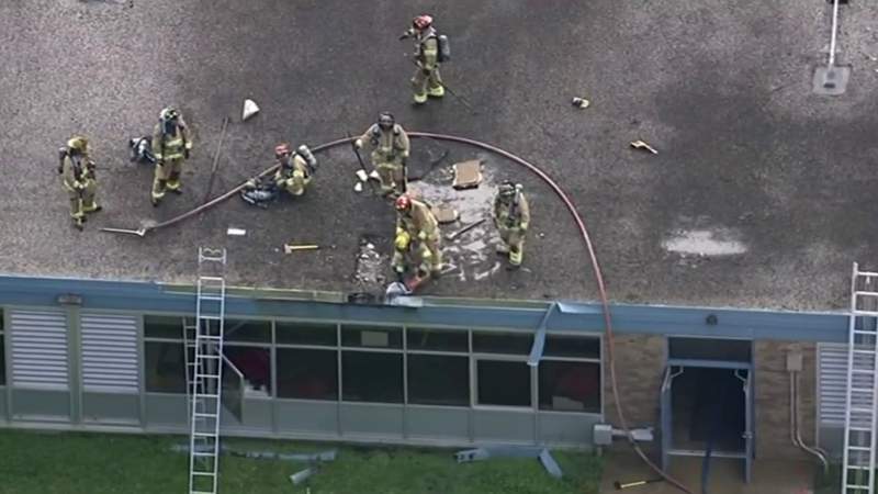 Small fire contained at Bloomfield Hills Middle School