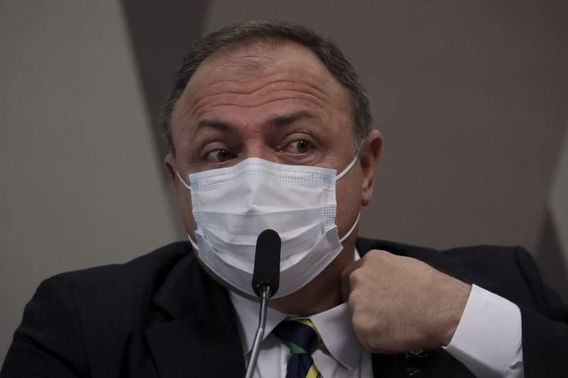 Ex-minister says Brazil leader didn't interfere on pandemic