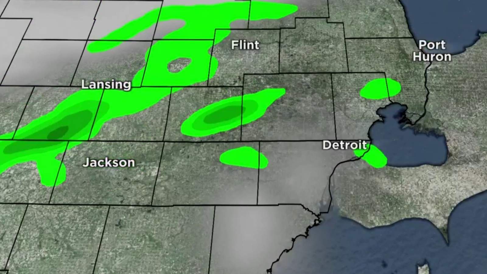 Metro Detroit forecast: Scattered showers with sunshine around the corner