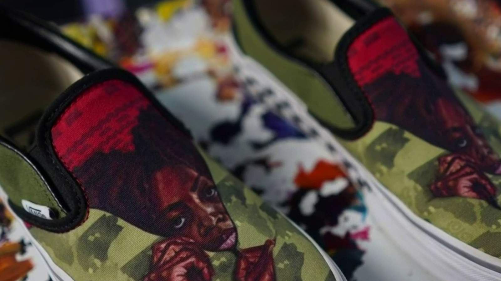 Detroit artists design custom Vans shoes for Black History Month