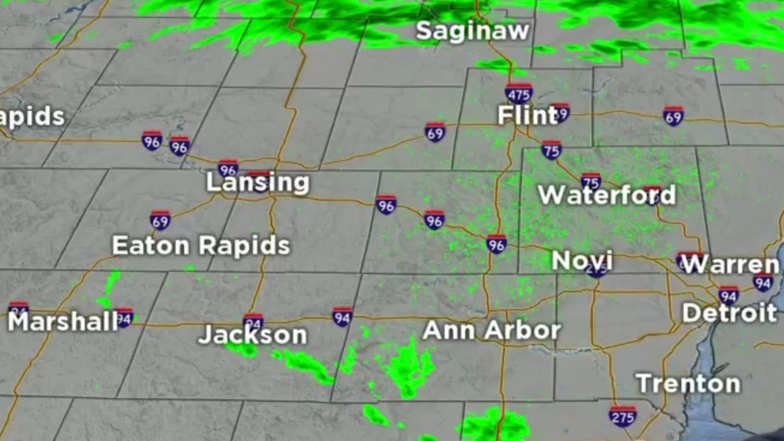 Metro Detroit weather: Cloudy, wet and chilly Sunday