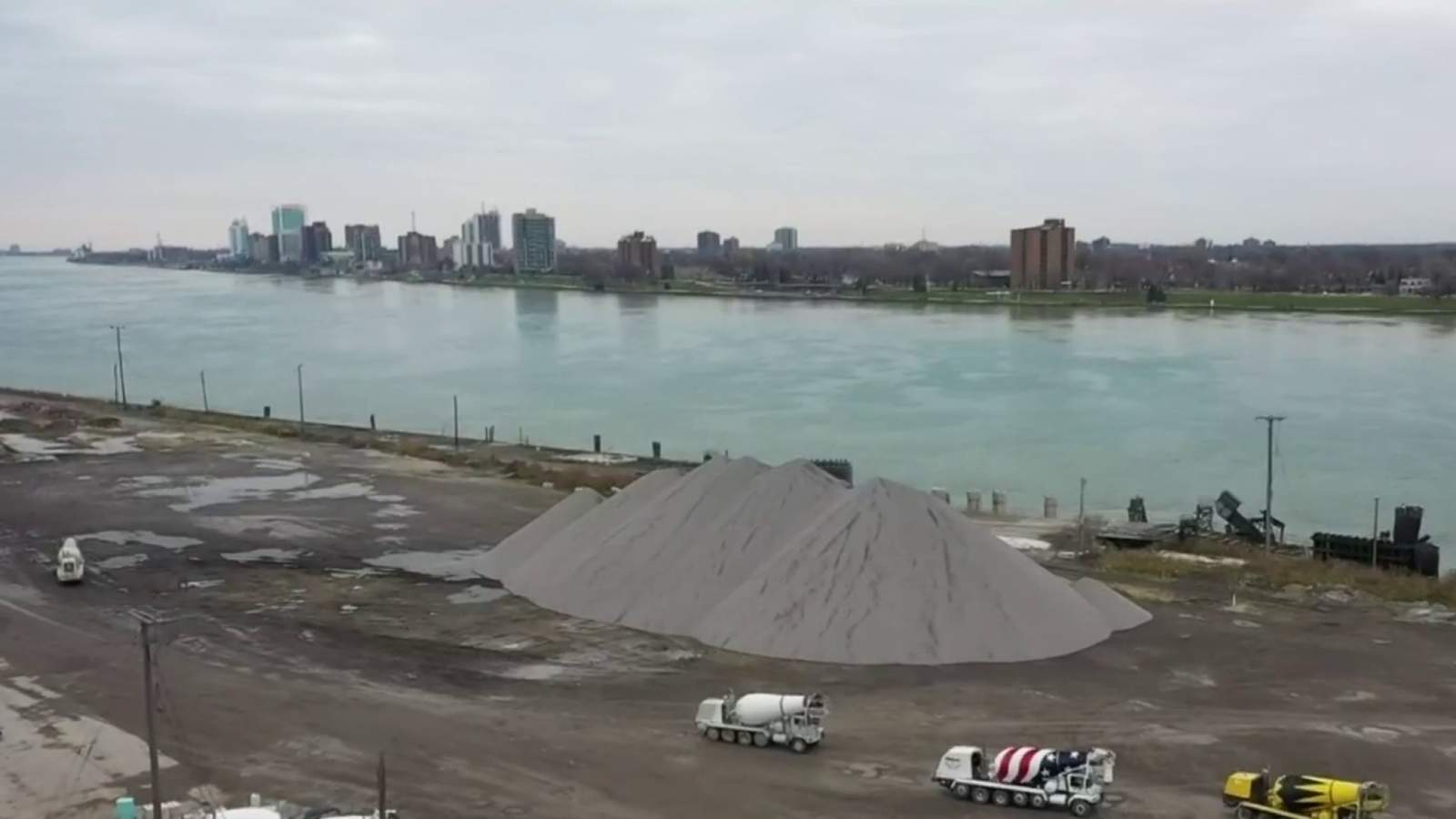 Seawall damage puts Detroit River at risk, city issues tickets that are not being paid
