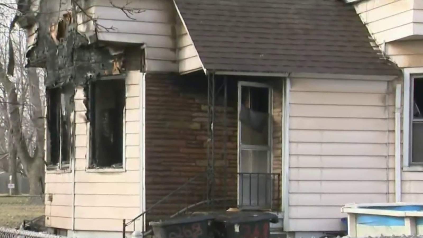 Firefighter hurt rescuing 21-year-old woman from burning home in southwest Detroit