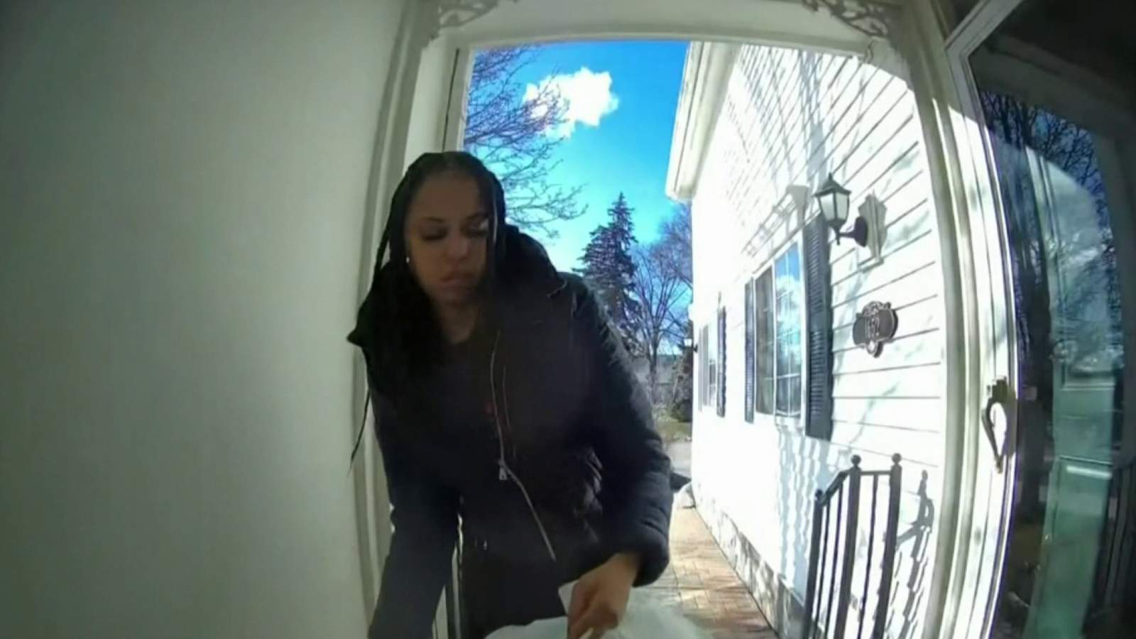 Video captures porch pirate stealing from teacher’s home in Plymouth