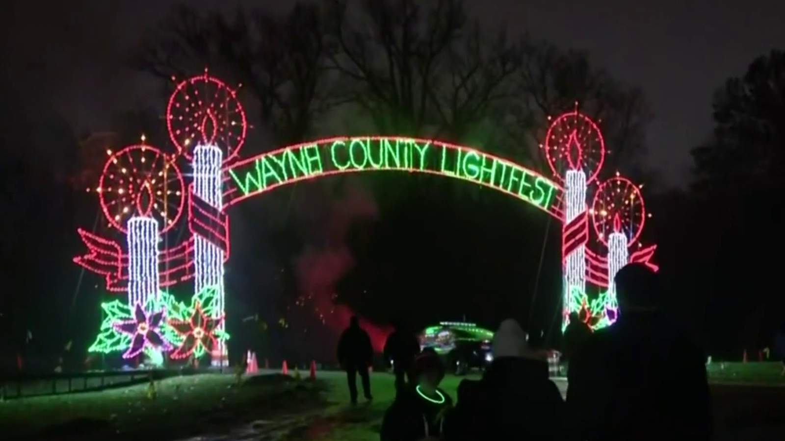 Wayne County Lightfest launches with a bang