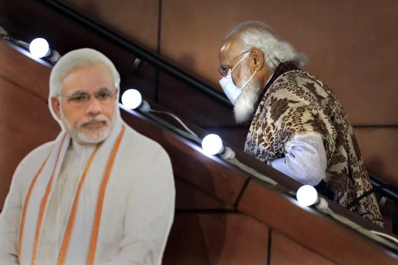 India's virus surge damages Modi's image of competence