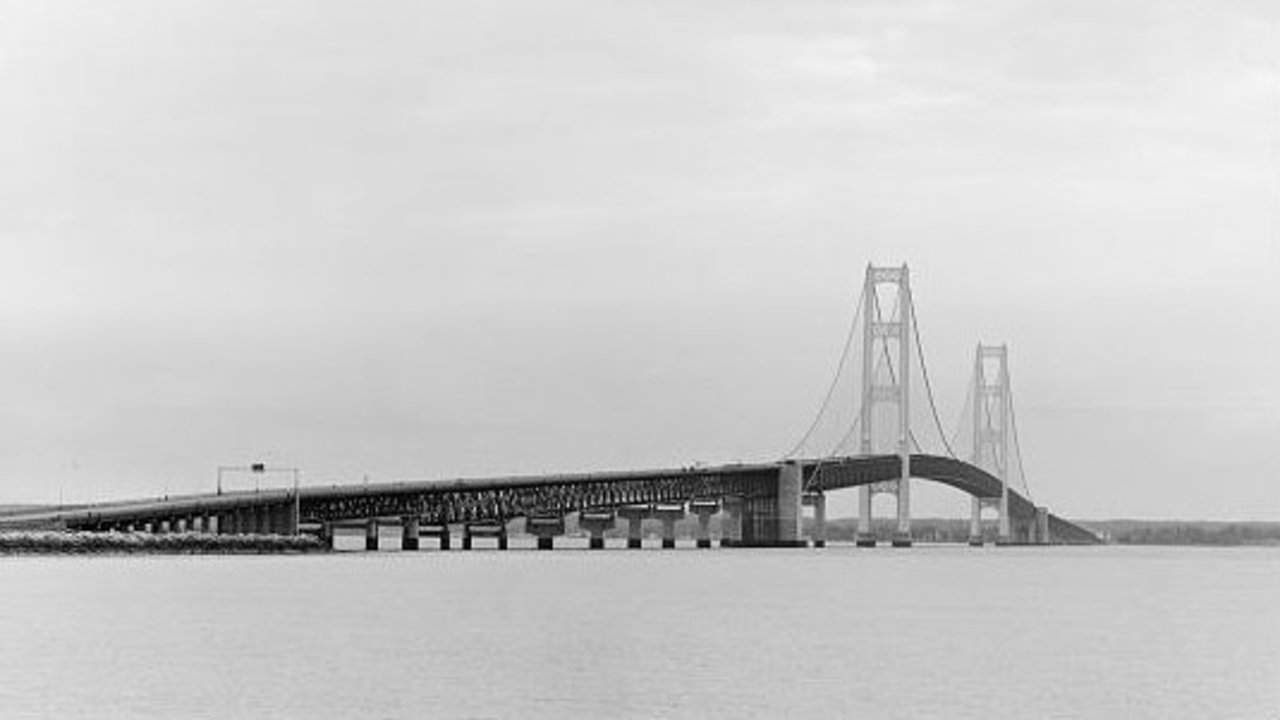 62 years ago: Michigan’s ‘mighty’ Mackinac Bridge opens to traffic