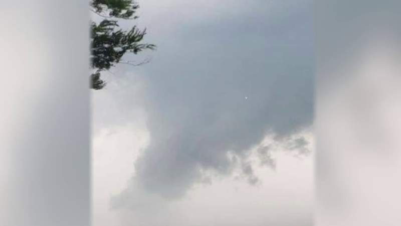 Photos: Waterspout spotted off Port Austin in Michigan