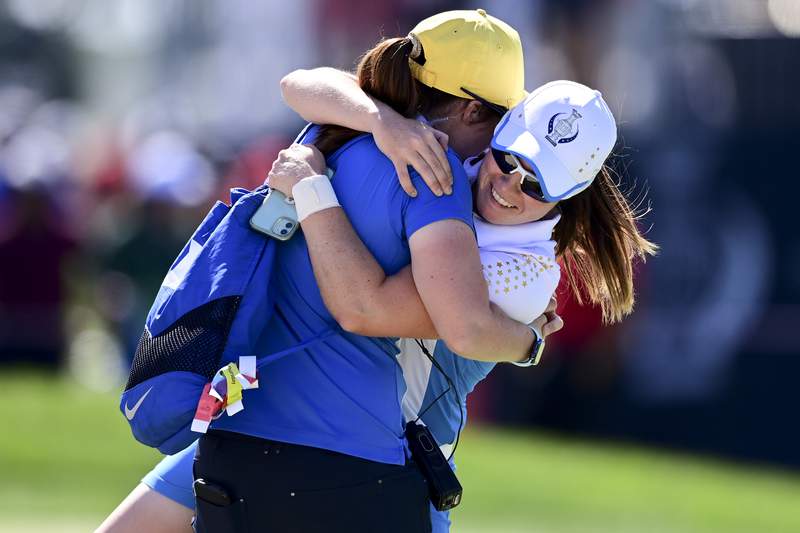 Europe retains Solheim Cup with 2nd-ever win on US soil