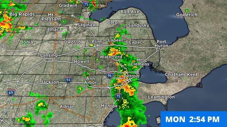 Thunderstorm warning issued for St. Clair County