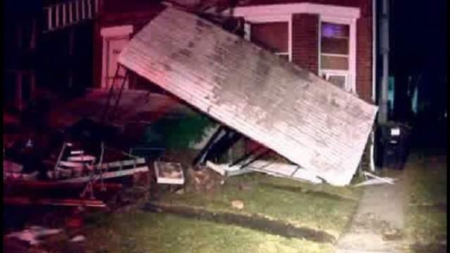 SUV crashes into house on Detroit's west side