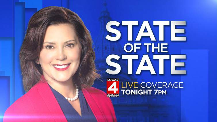 Live streaming: Michigan Gov. Whitmer delivers 2021 State of the State address