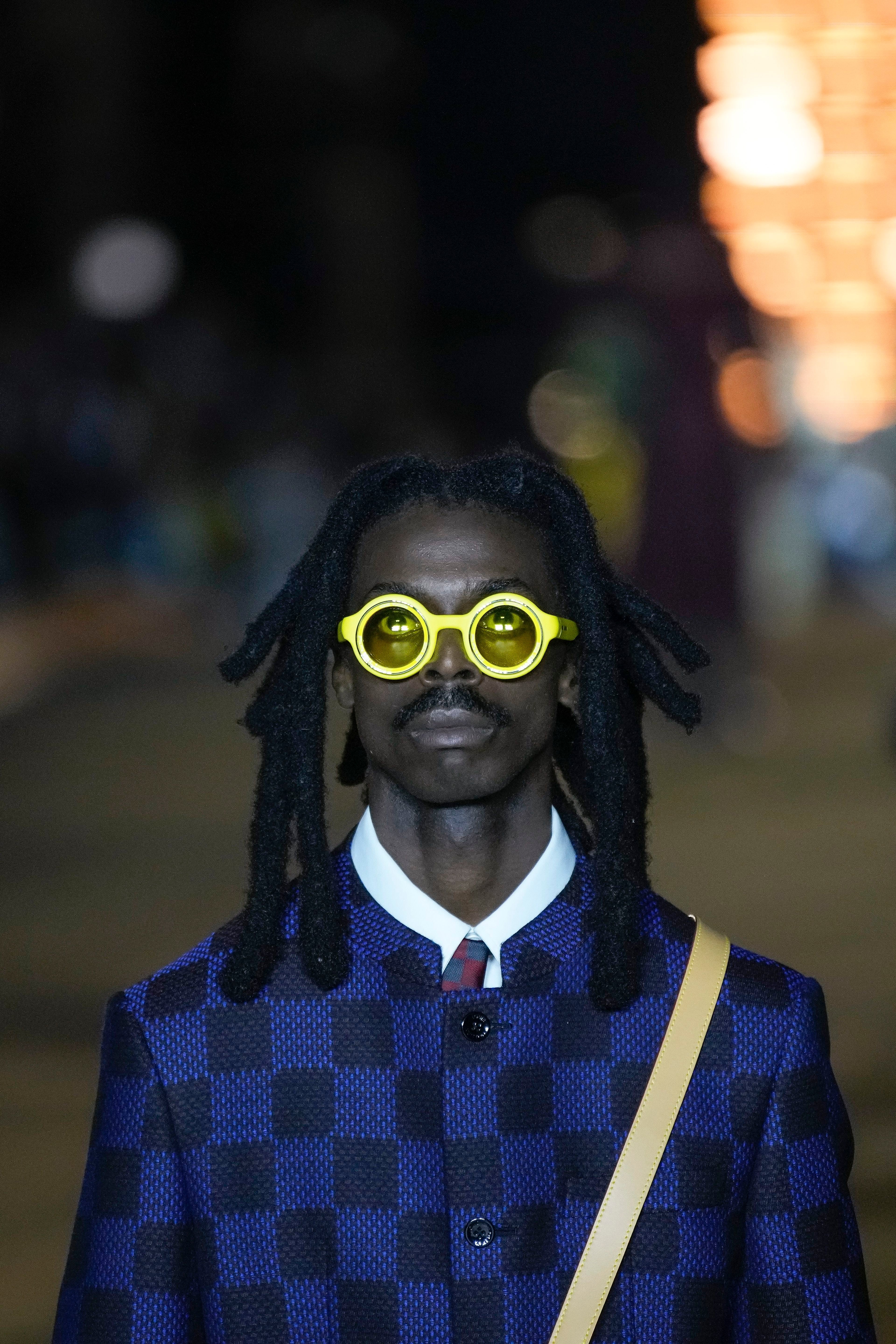 Louis Vuitton Sunglasses Damier Pattern mens sunglasses