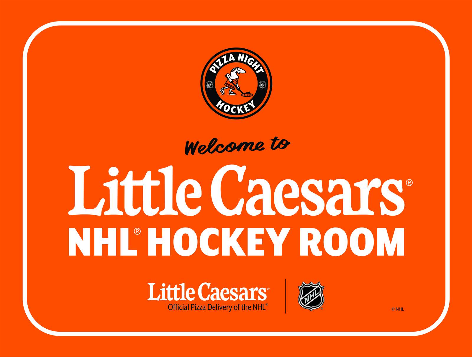 Little Caesars will buy naming rights to your hockey viewing room, give you free Crazy Bread
