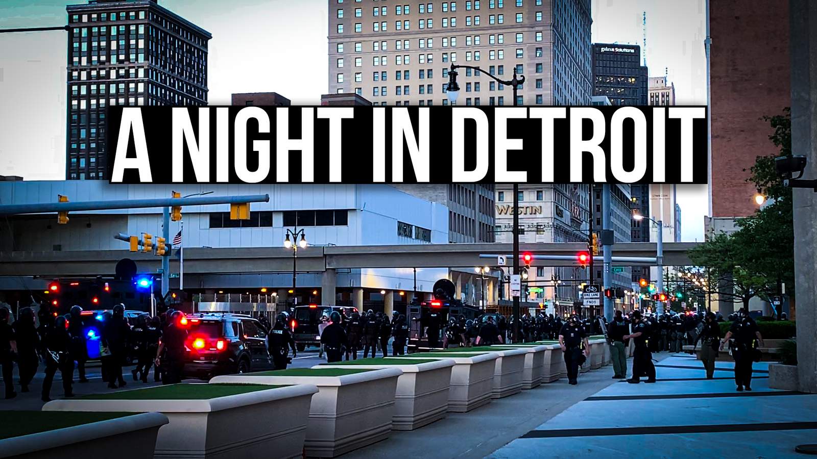 Podcast: A night in Detroit behind police lines