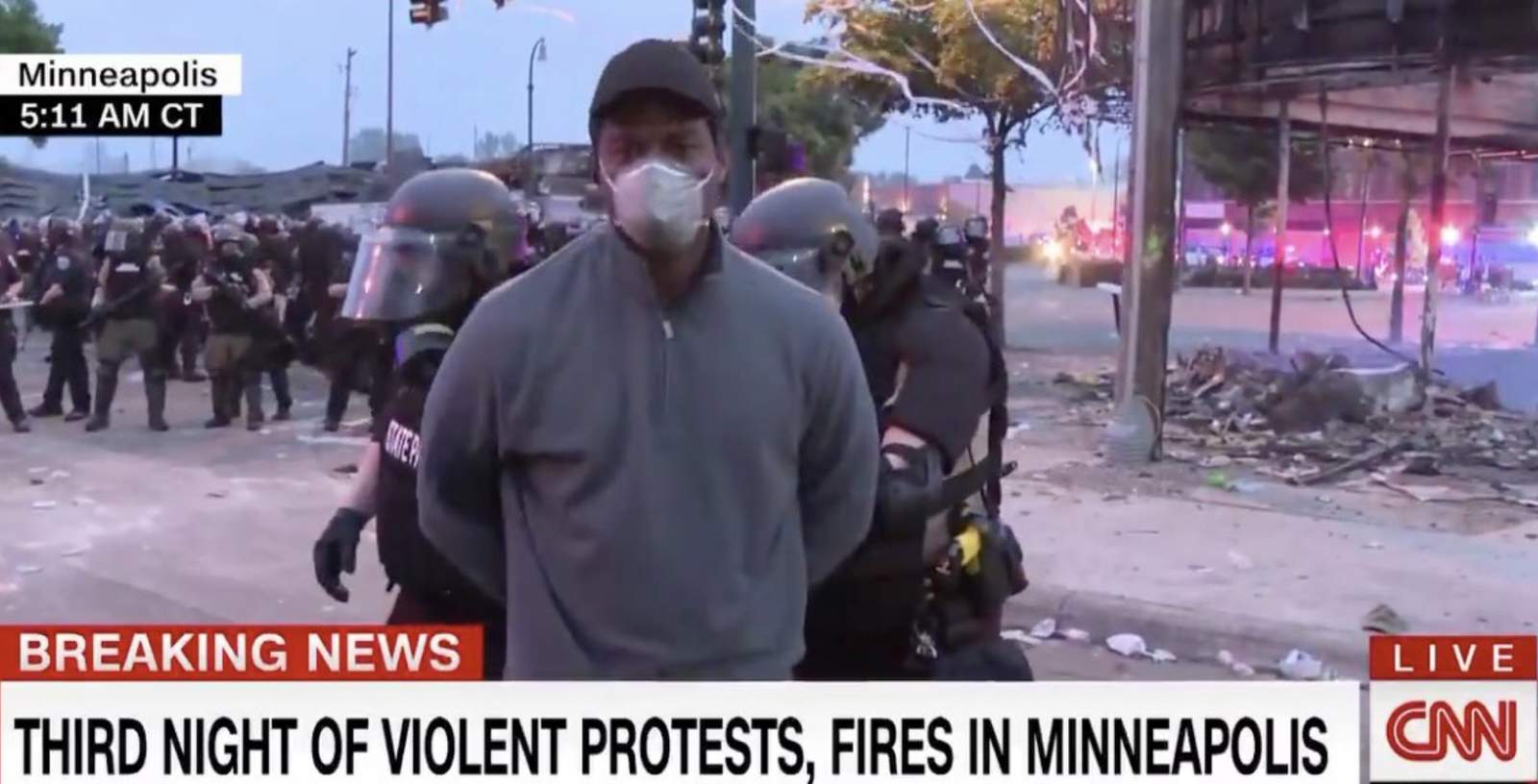 Minnesota police arrest entire CNN TV crew covering George Floyd protests