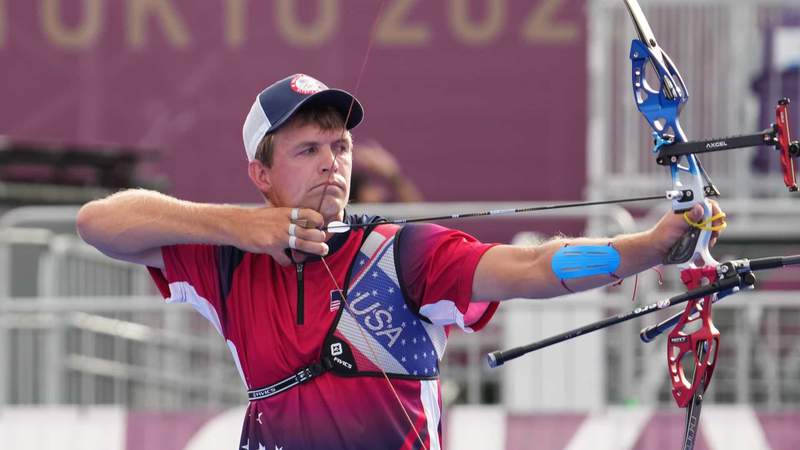 Jacob Wukie advances to all-U.S. matchup in archery eliminations