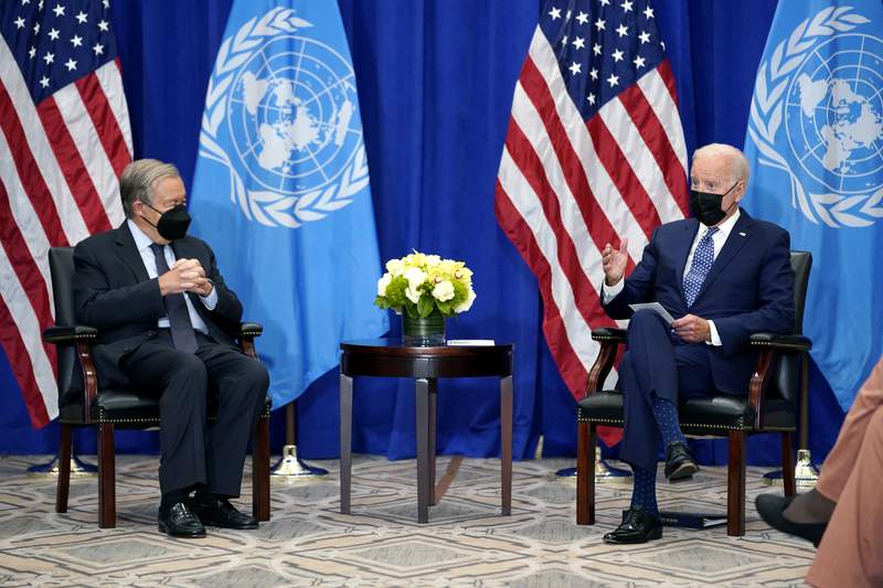 Biden pitching global partnership after tough stretch with allies
