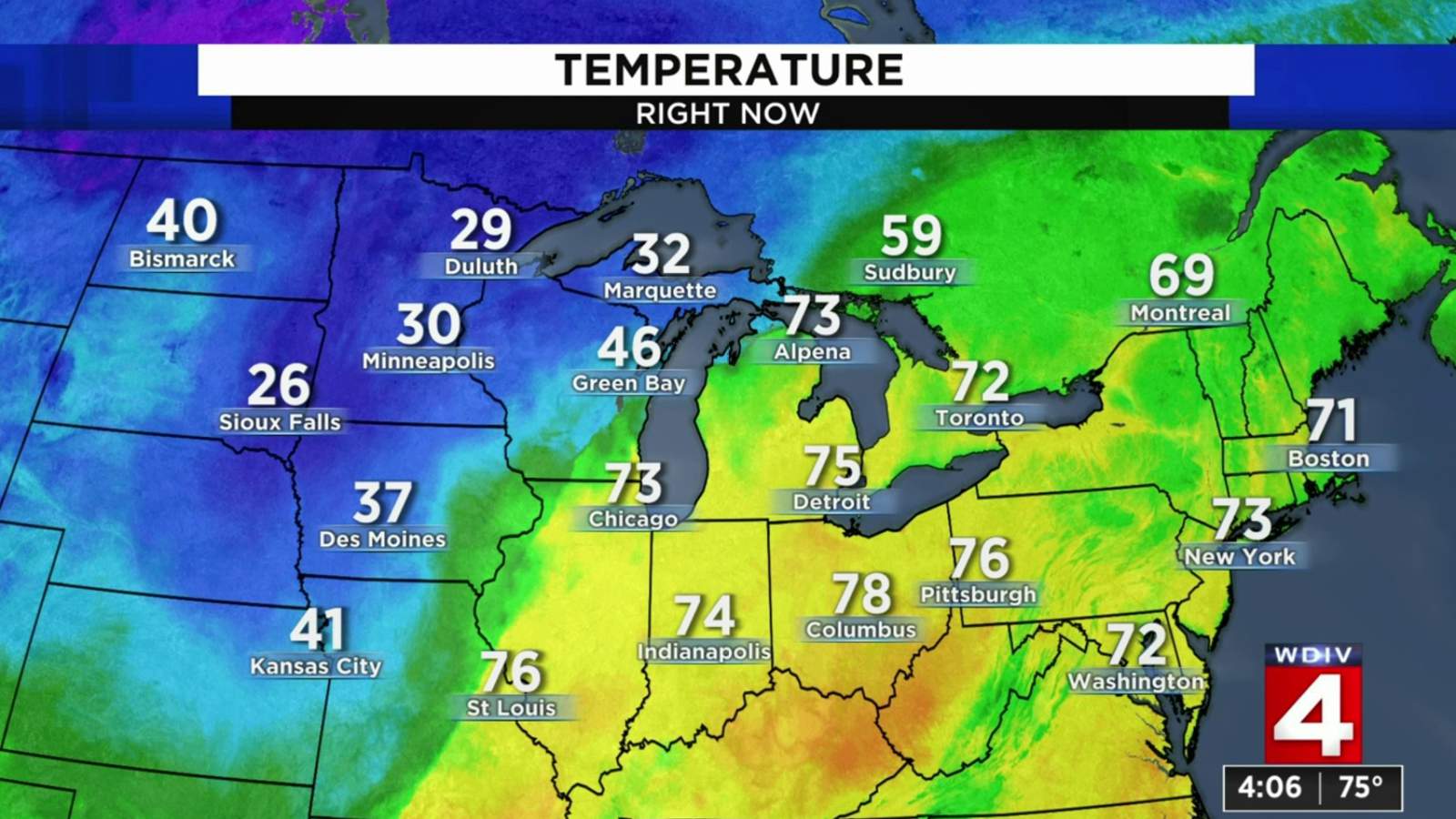 Metro Detroit weather: November warmth streak ends soon