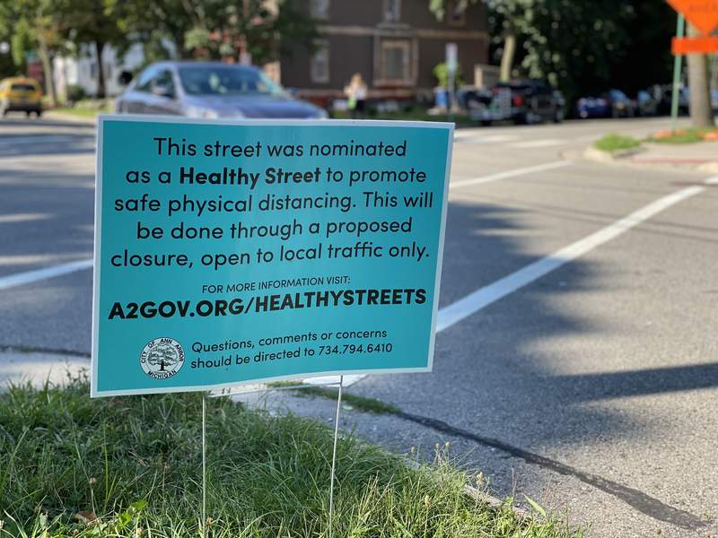 Healthy Streets program brings soft closures, lane configurations to Ann Arbor roads