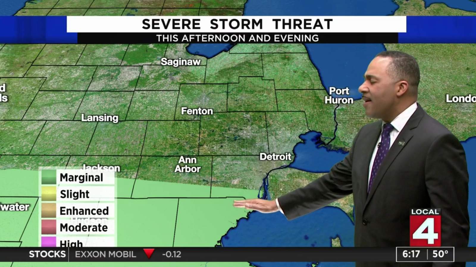 Metro Detroit weather: Warm Saturday with late showers and storms possible