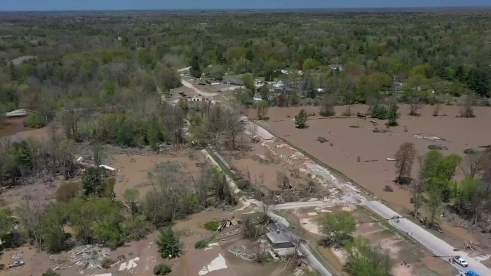 Damage of floods revealed in Midland County as water recedes