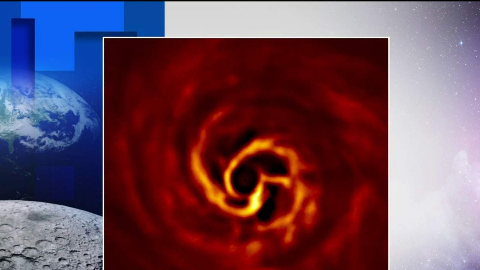 Scientists release first images of planet forming