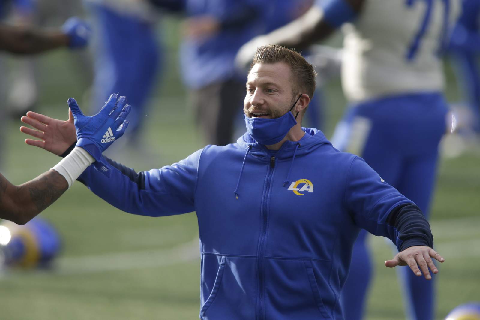 Friends as playoff foes: Packers' LaFleur faces Rams' McVay