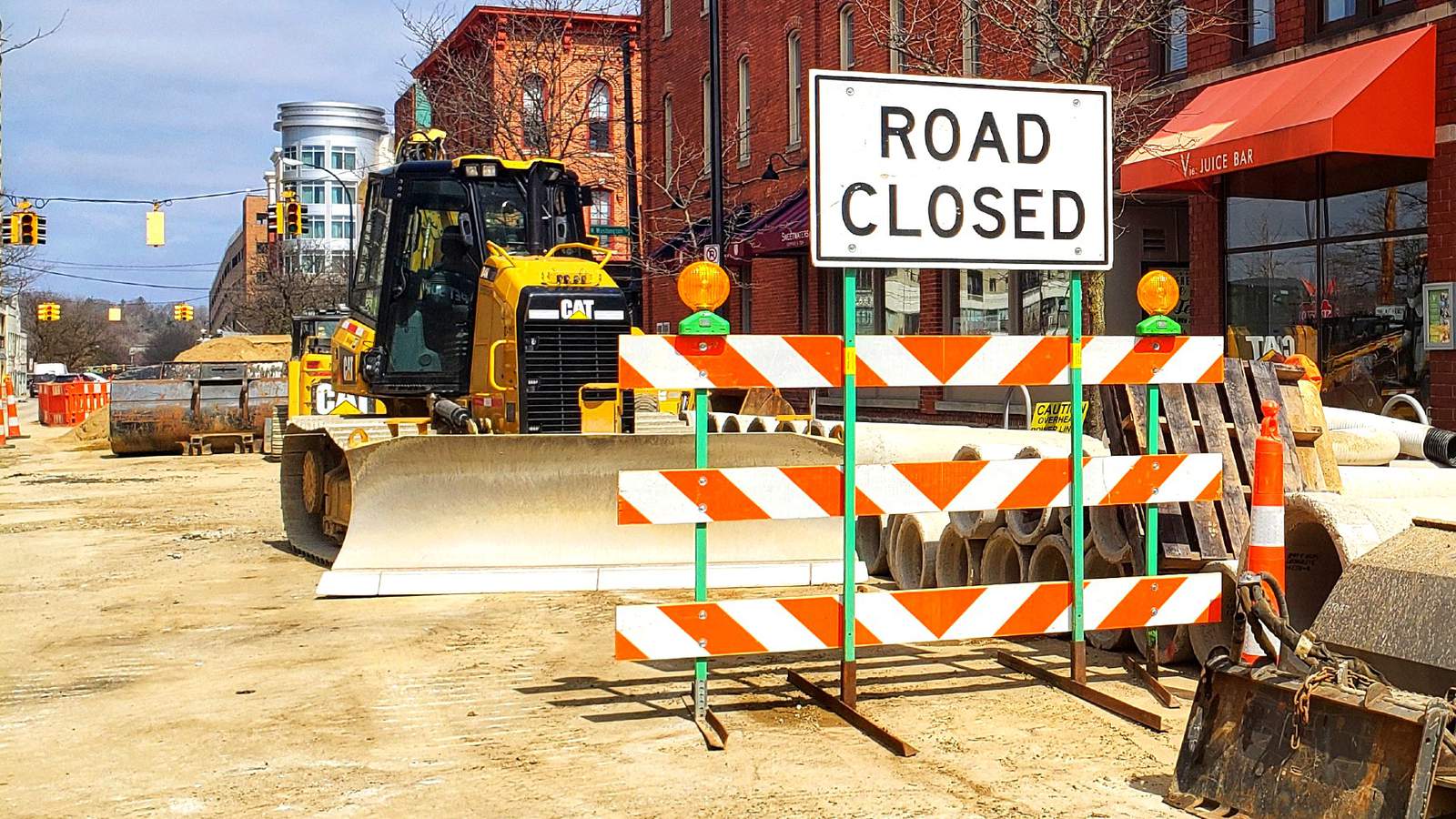 Construction, maintenance to close several roads in Ann Arbor