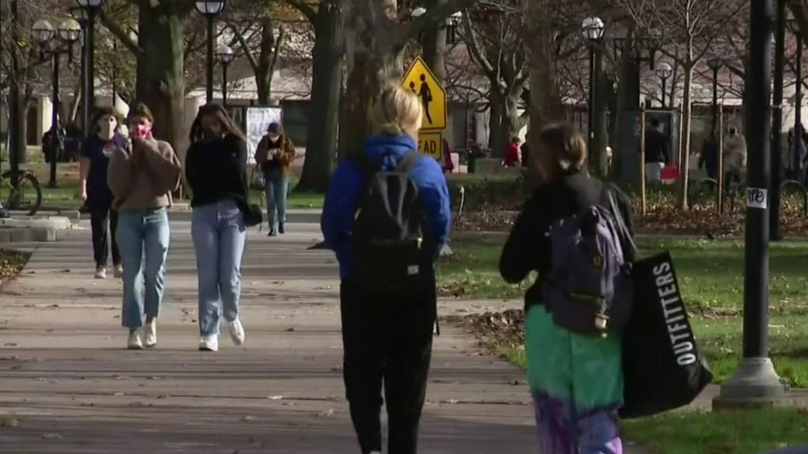 University of Michigan students asked to test for COVID-19 before going home for holidays